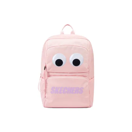 Skechers Fabric Big Eye Backpack Unisex Ice Pink Large Eye Patches With Individual Packaging