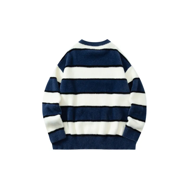 Suamoment Fall And Winter Loose Fit Casual Couple Sweater Unisex-1
