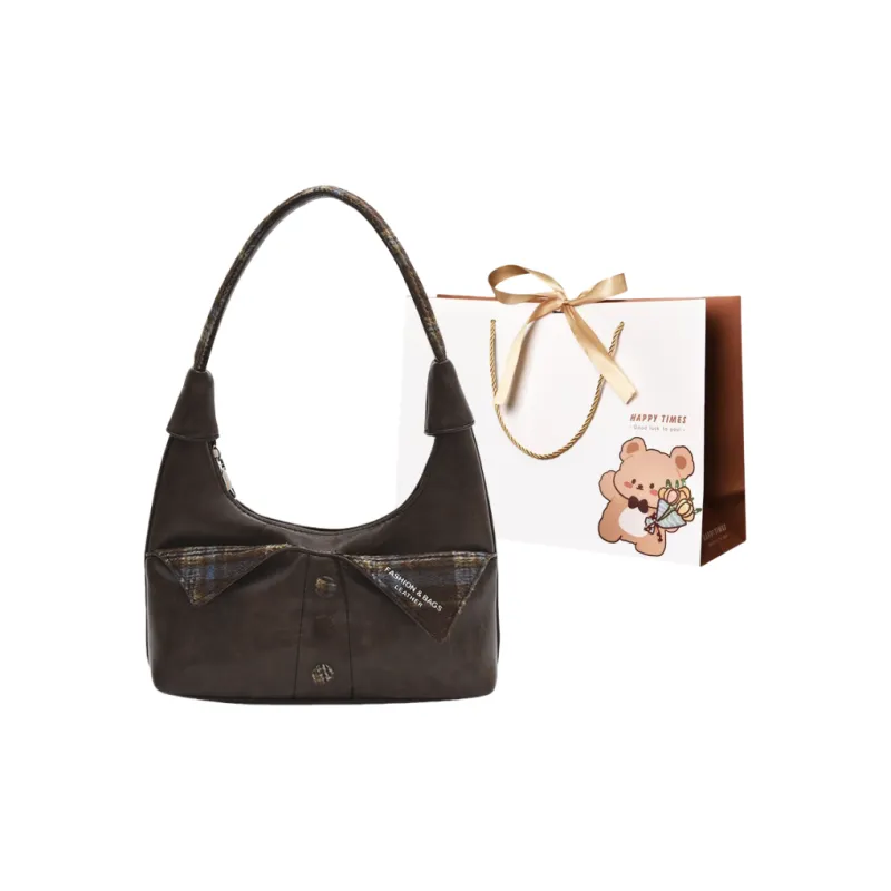 ERANGBEAR PU Shoulder Bag Regular Women's Multicolor-6