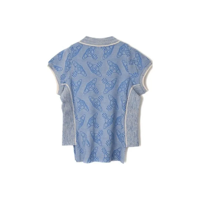 Vivienne Westwood Orb Logo-print Organic Cotton Polo Shirt-1