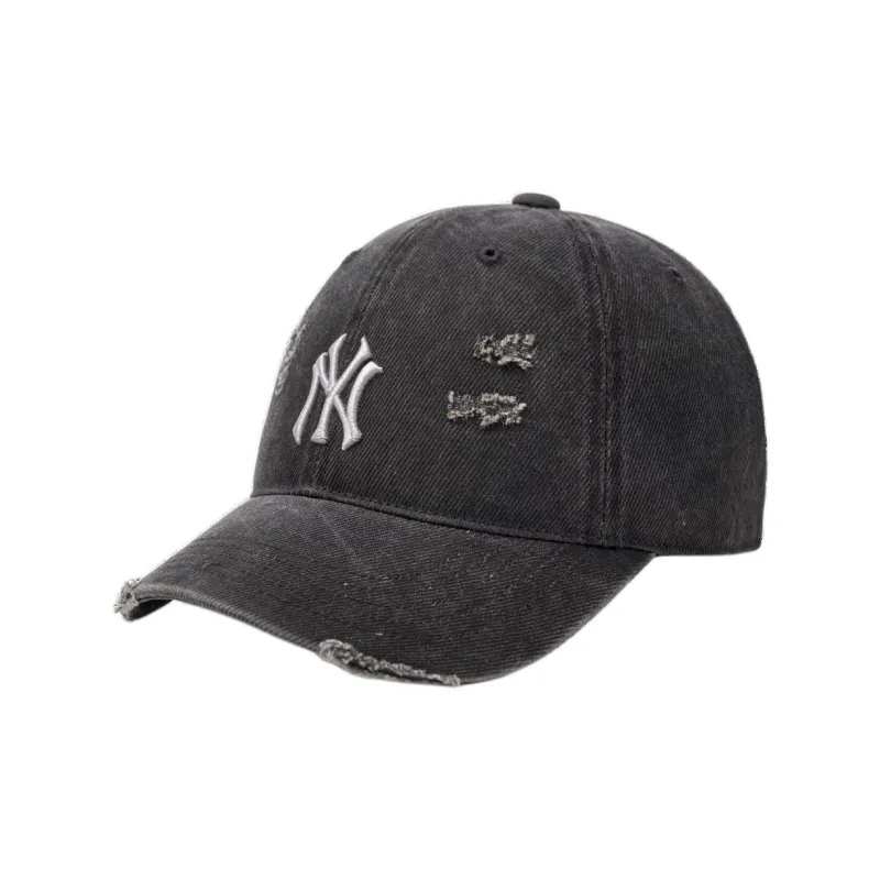 MLB Cotton Baseball Caps Unisex Black-0