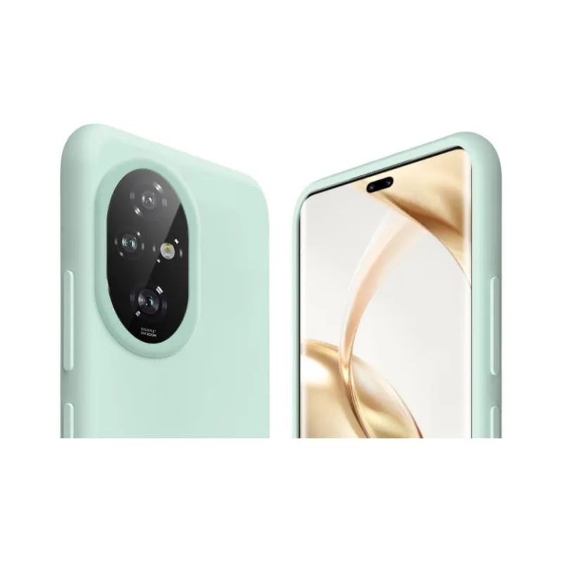 ZHUOJI Silicone Material Lens Fully Enclosed Microfiber Flock Phone Case Compatible With Honor 200/Pro-32