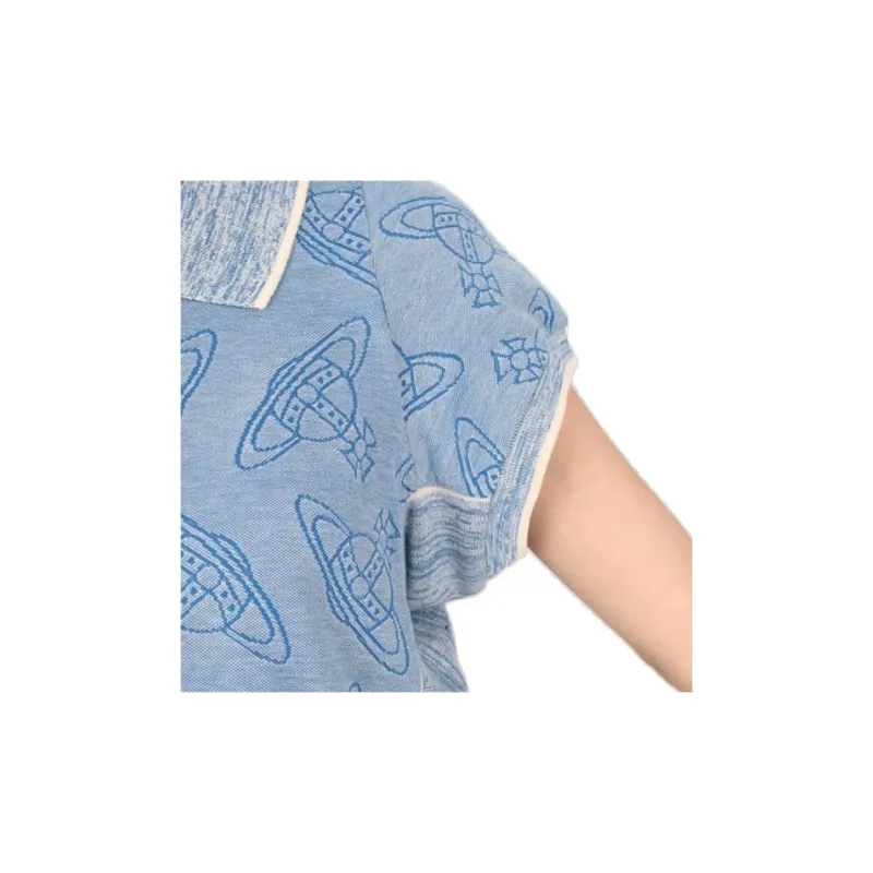 Vivienne Westwood Orb Logo-print Organic Cotton Polo Shirt-5