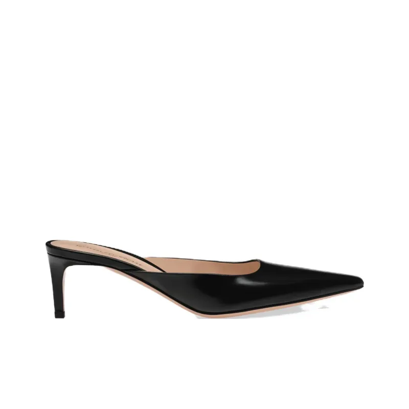 GIANVITO ROSSI Lindsay 55mm Leather Mules-1