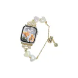 Gold Heart Laser Bracelet