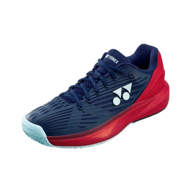 YONEX Low Top Tennis Shoes Men's Blue Red-2