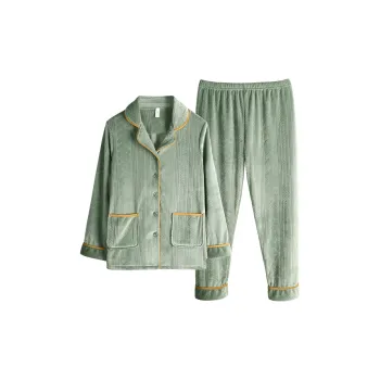 Xuan Liang Pajama Set Women's Vanilla Green