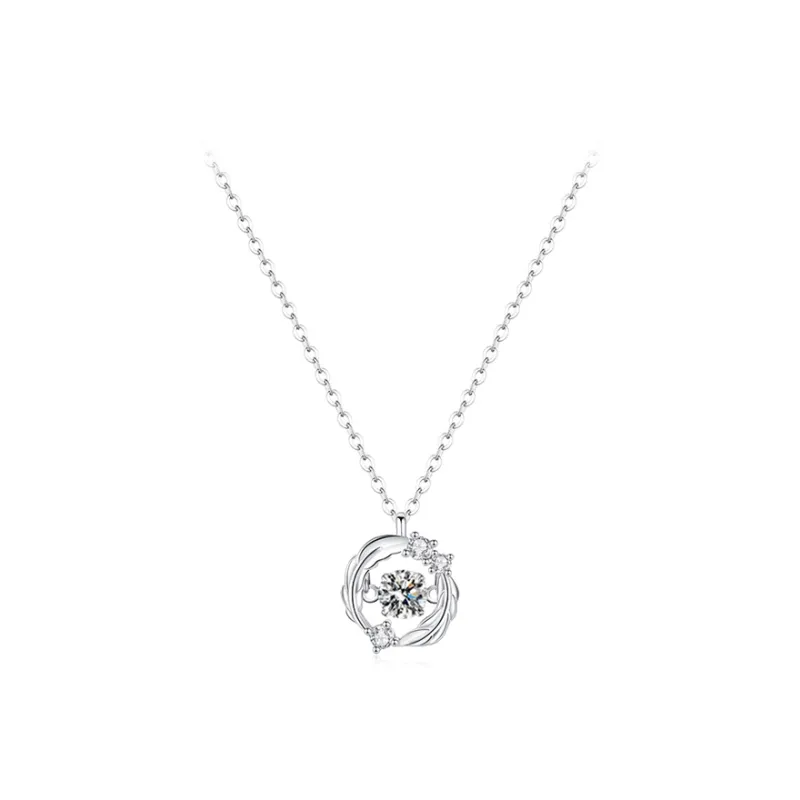 GLOIRE S925 Silver Necklaces Women's Gentle Elegance Anniversary Confession-3