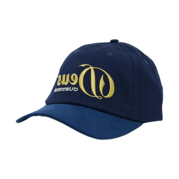 Deus Ex Machina Cotton Baseball Caps Unisex Blue