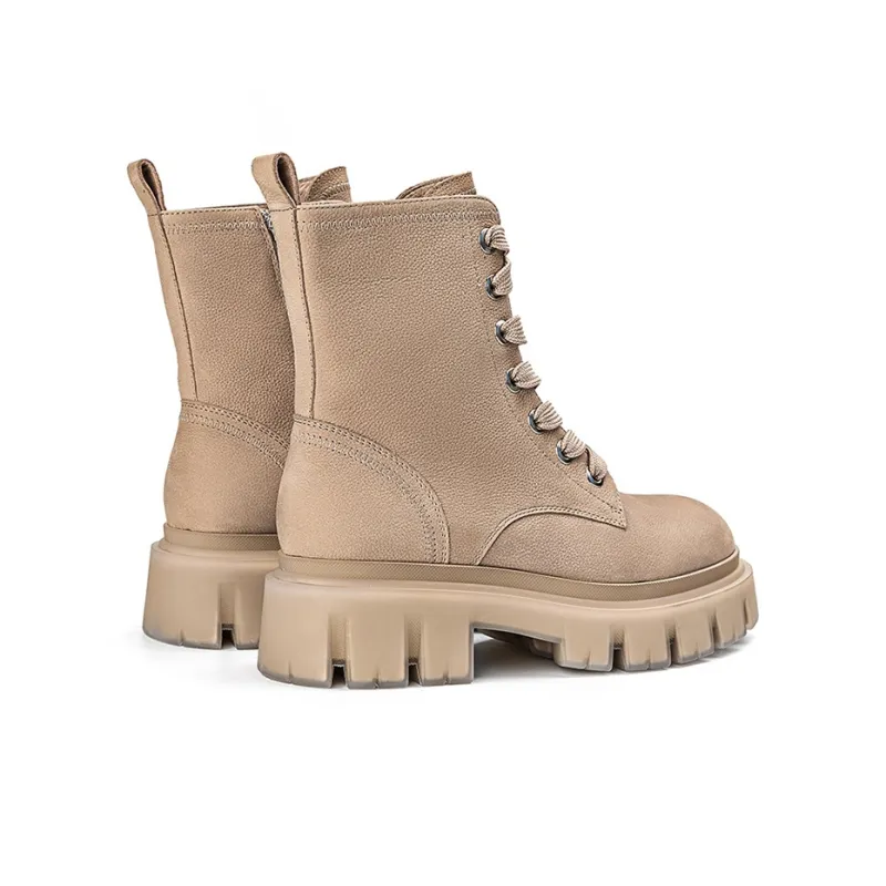 NAUTICA Short Martin Boot Women's Apricot-2