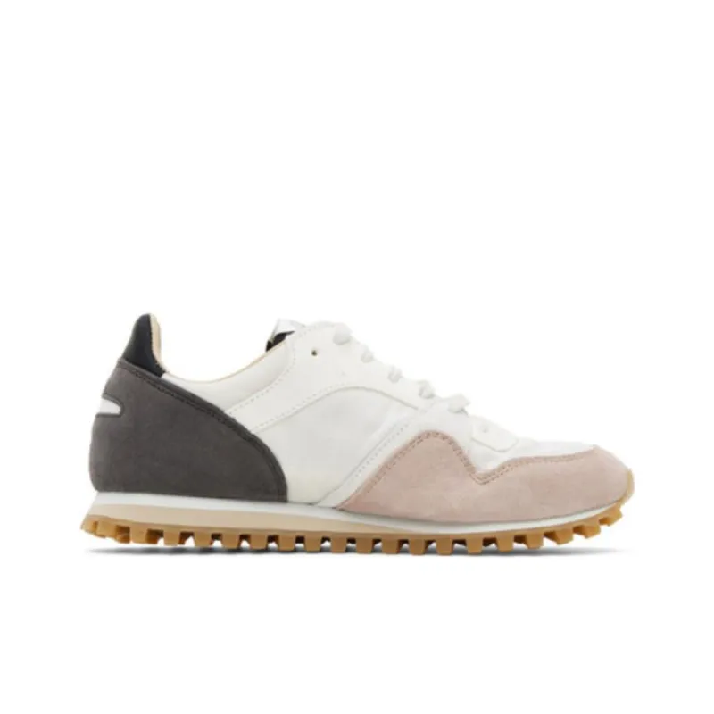SPALWART Low Top Casual Shoes Unisex White Gray Pink-1