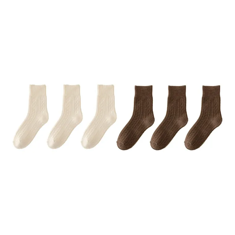 YUZHAOLIN Mid Calf Socks Women's Combo Set-23