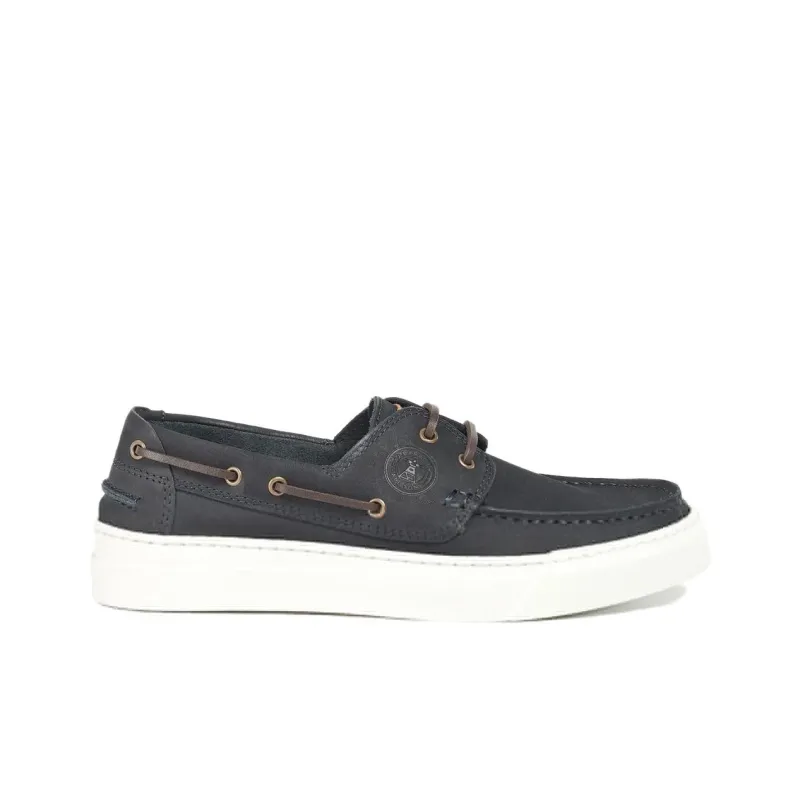 BARBOUR Boat Shoes Men's Marine Blue-1