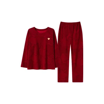 Maultiay Pajama Set Women's Red