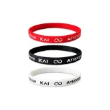 Slim-Irving Player Edition Red+Black+White Wristband