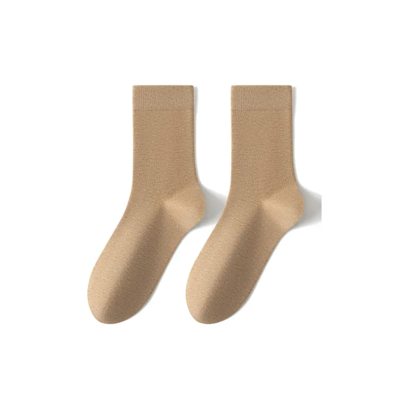 FAIRWHALE Mid Calf Socks Men's 5 Pack-11