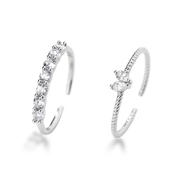 Good Quality S925 Silver Rings Women's-0