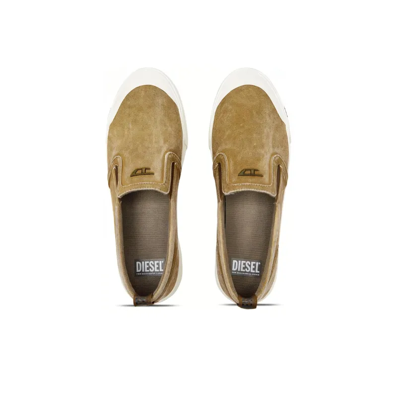 DIESEL S Athos Slip on Denim Sneakers-5