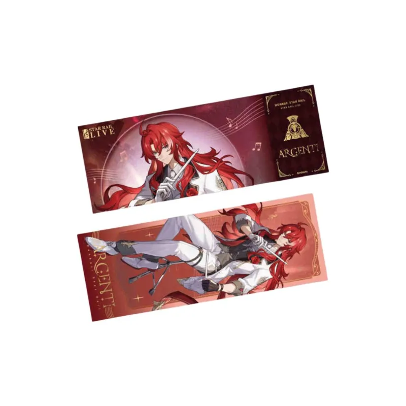MIHOYO x Crash  Star Dome Railway LIVE Collection Collector's Ticket Laser Tickets-2