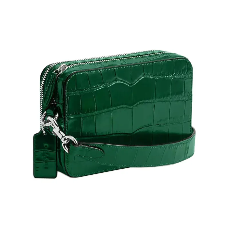 COACH Leather Messenger Bag Shoulder Bag Crossbody Bag Small Size Men's Ivy Green-1