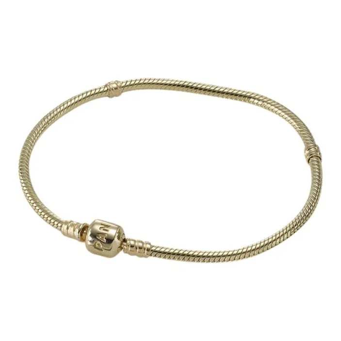 Pandora 14K Gold Bracelets Unisex Gold-1