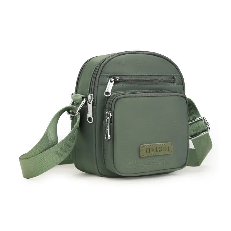 Gerlanx Nylon Fabric Shoulder Bag, Crossbody Bag Regular Unisex Multicolor-14