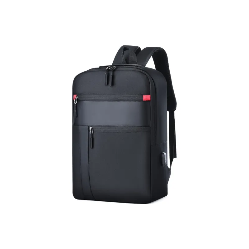 LUVISTRUE Oxford Backpack Regular Unisex Gray/Black/Blue-8