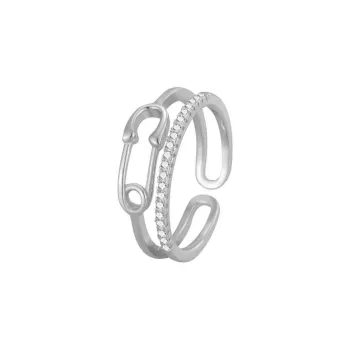 KING OF BLING 925 Sterling Silver With Zircon Rings Women's Year Of The Snake Good Luck