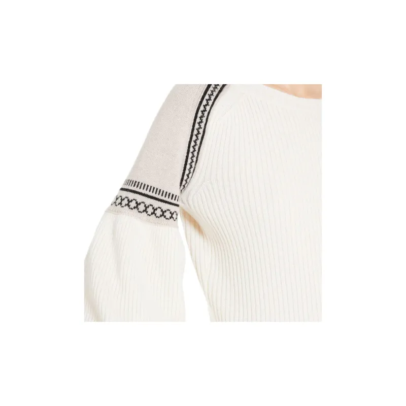 MaxMara Ribbed knit Panelled Jumper-6