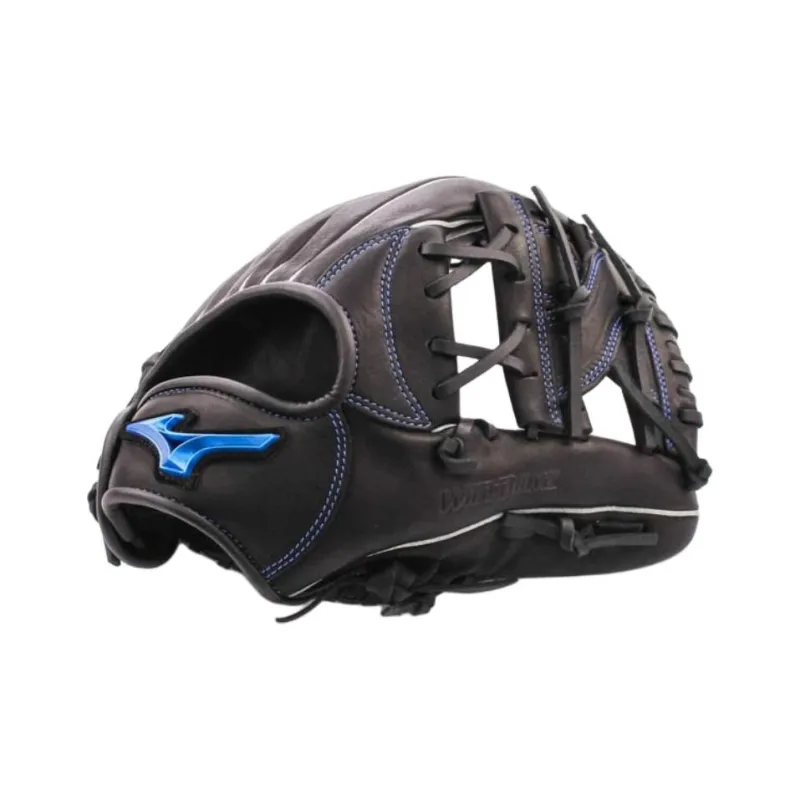 Mizuno Baseball Gloves Hitting Gloves Top Grain Cow Leather Kids' Black-1