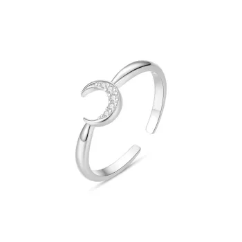KING OF BLING 925 Sterling Silver With Zircon Rings Women's Year Of The Snake Good Luck
