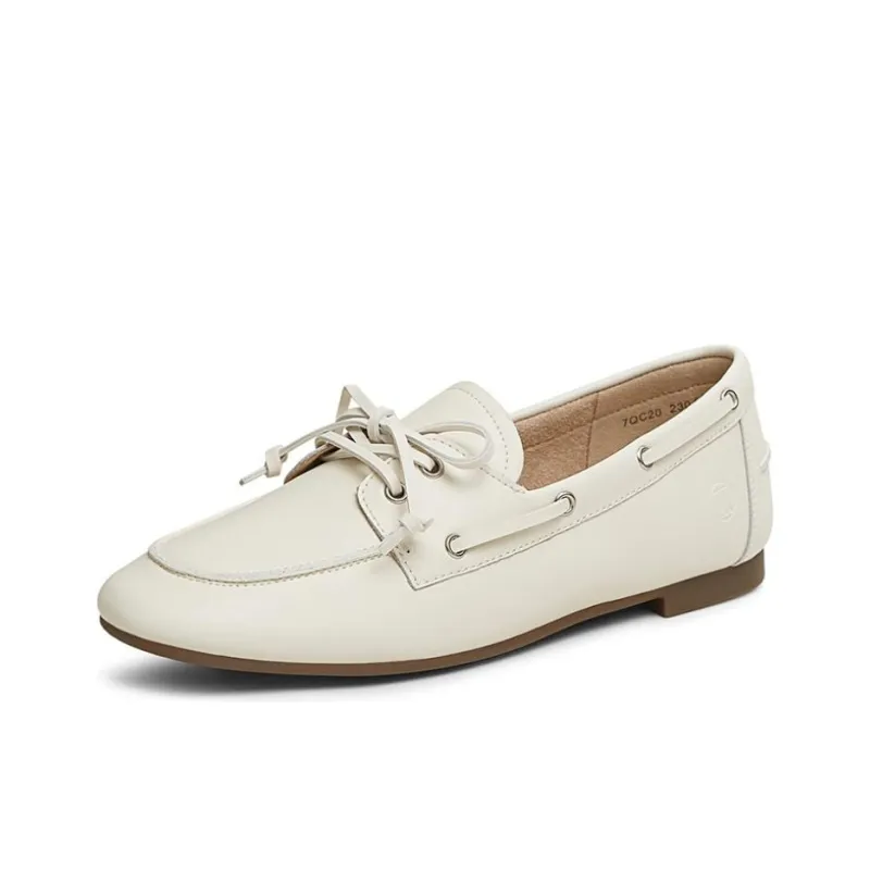 TATA Loafers Women's Solid Color-4