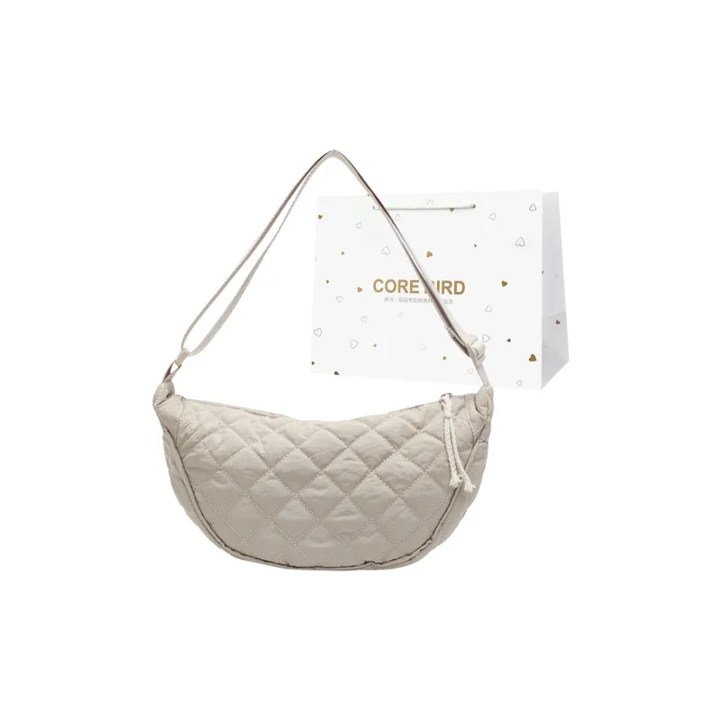 CORE BIRD Canvas Bag, Portable Crossbody Bag, Shoulder Bag Women's Multicolor-0