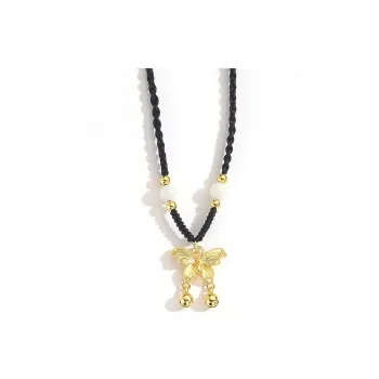 Baozhi White Jade Bodhi Necklaces Women's