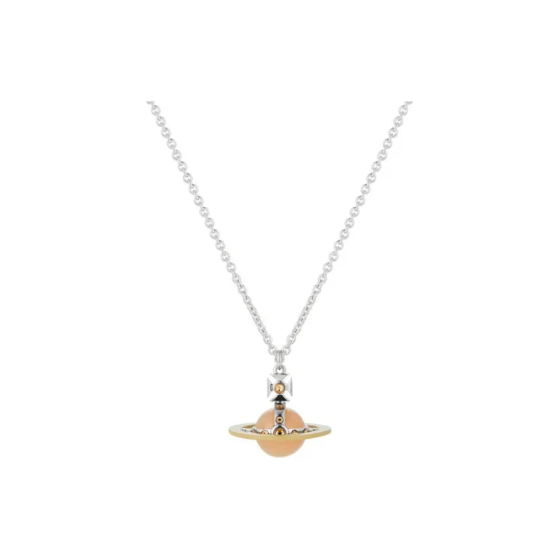 Vivienne Westwood Brass Necklaces Women's Silver-0