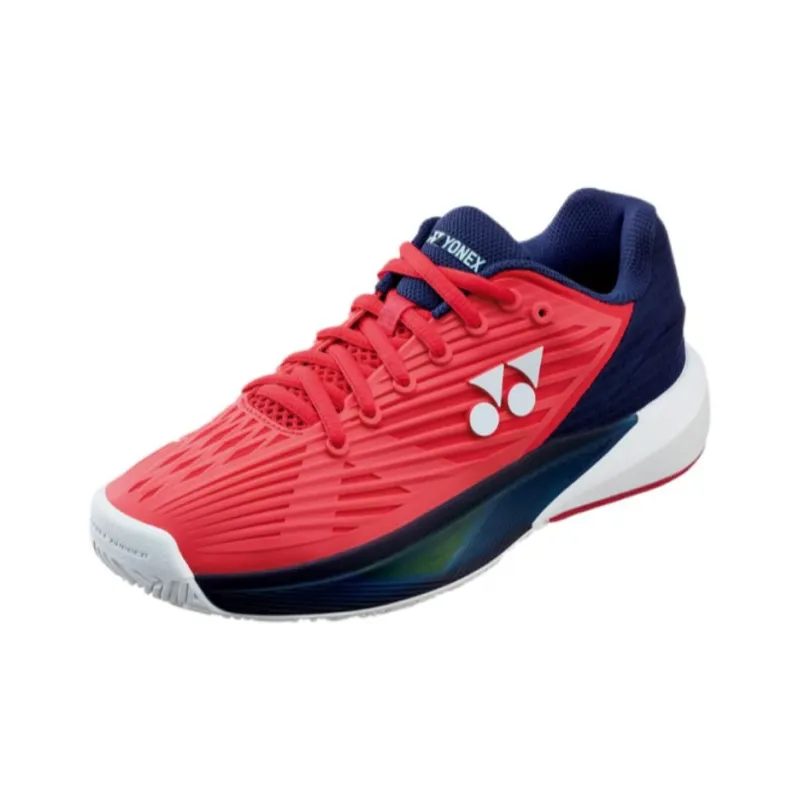 YONEX Low Top Tennis Shoes Unisex Red Blue-2