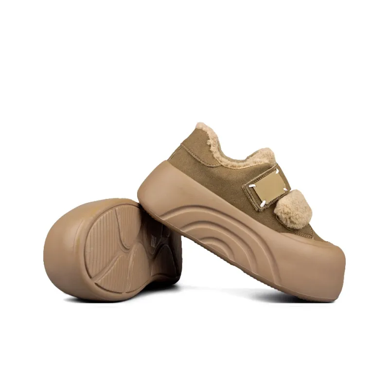 N6N8 Thermal Lightweight Height Increasing Low Top Skateboard Shoes Women's-10