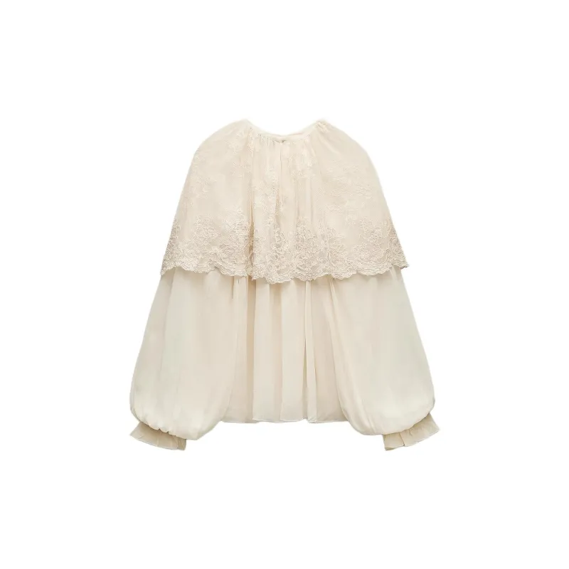 ZARA ZW Series Shirt Women's Natural Color-1