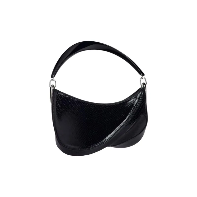 Mugler Leather Handbag Women's Black-2