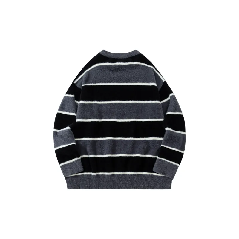 Suamoment Fall And Winter Loose Fit Casual Couple Sweater Unisex-9