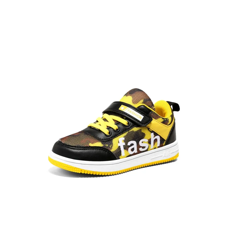 TONYBEAR Slip Resistant Lightweight Cushioning Low Top Kids' Skateboarding Shoes Kids'-5