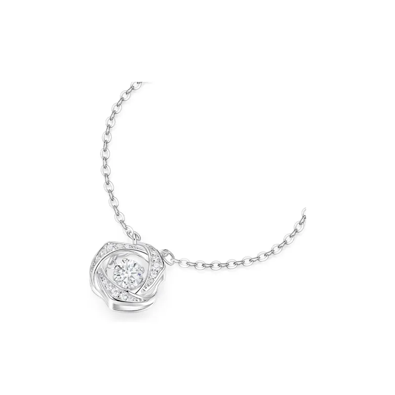 KADER Princess On The Run Collection Rose Mythology Collection 925 Sterling Silver Necklaces Women's Silver-1
