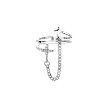 KING OF BLING Copper, Zircon Rings Women's Year Of The Snake Good Luck