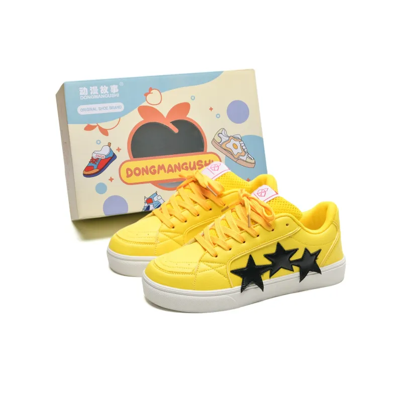 Anime Story Slip Resistant, Abrasion Resistant, Lightweight, Breathable Low Top Skateboard Shoes Unisex-103