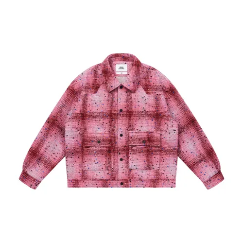 EMPTY REFERENCE Jackets Coats Unisex Pink