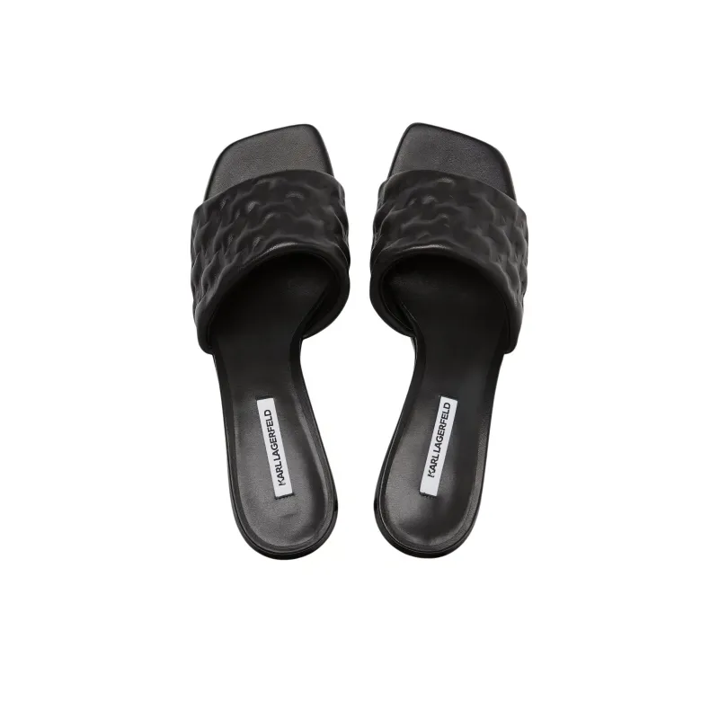 KARL LAGERFELD / Karl Lagerfeld Jeans 50mm Monogram Sandals Women's-3