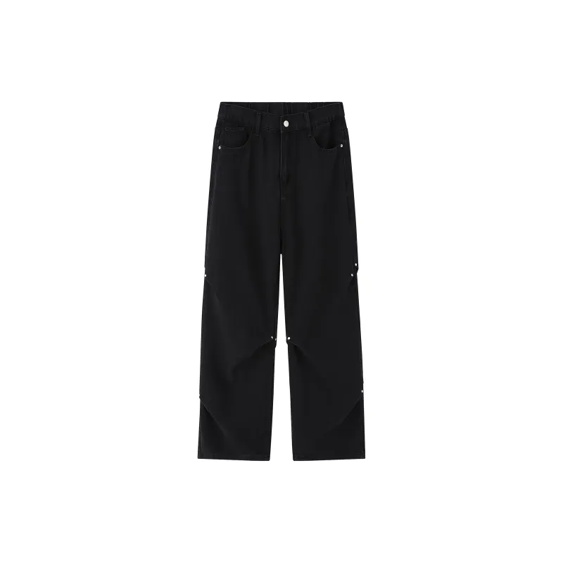 PAINT STAIN Jeans Unisex Dark Purple-285