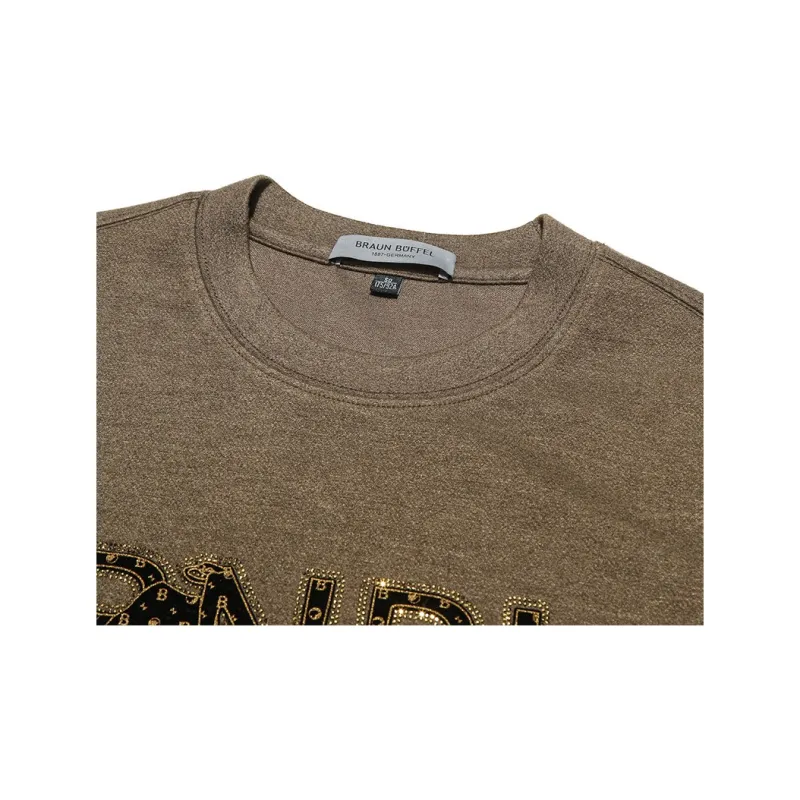 BRAUN BUFFEL Sweatshirt Men's Light Coffee-3