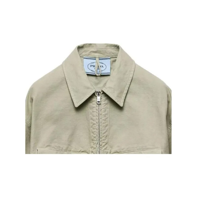 PRADA Cotton Blouson Jacket-5