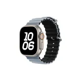 Lime & Black/Ocean Strap (Silicone)